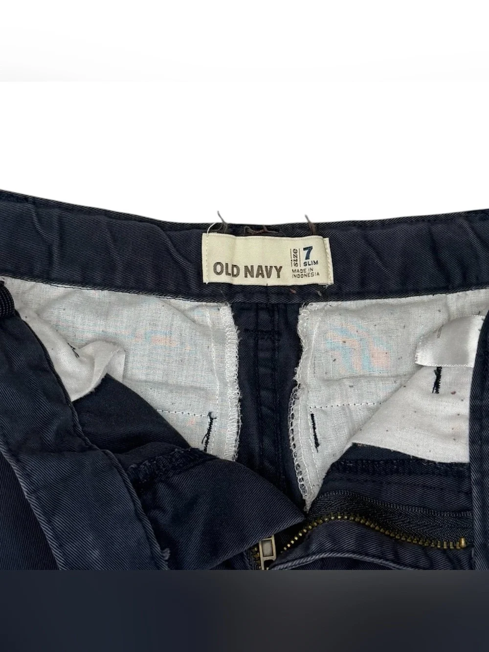 Old Navy Boys Navy Uniform Pants Size 7 Slim